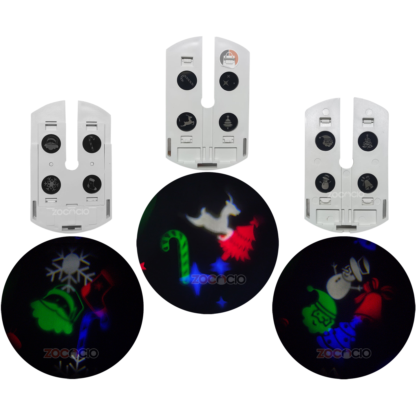 Miniatura 4 de Super Foco Proyector Led Figuras Navideñ